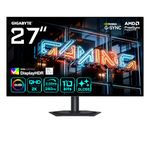Gigabyte MO27Q28GR 27” Glossy WOLED QHD Gaming Monitor - 2560 x 1440, 280Hz, 0.03ms, 335 cd/m², Display HDR True Black 500, HDMI 2.1, Displayport 1.4