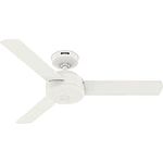 Hunter Fan Company 51848 Presto Ceiling Fan, Matte White