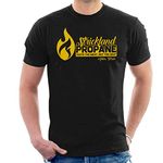 Strickland Propane King of The Hill Men's T-Shirt Black