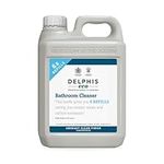 Delphis Eco Bathroom Cleaner - Plant-based, Vegan Bathroom Cleaning Spray, Free from Fragrances, Chlorine and Phosphates, EU Ecolabel Accredited, 2 Litres, White