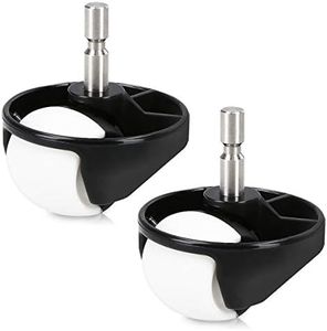 kwmobile Set de 2 Ruedas Delanteras de Repuesto compatibles con iRobot Roomba - 500/600/700/800/900 - Recambios de Ruedas universales para Robot Aspirador