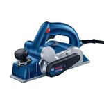 Bosch GHO 10-82 Heavy Duty Corded Electric Planer, HSS, 710W, 16,500 rpm, 1 mm Depth, 82 mm Width, Dust Extraction, Bosch Click & Clean System, 2.5 kg + Single-Ended Open Jaw Spanner, 1 Year Warranty