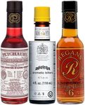 Bitters "Triple Play" Variety 3-Pack: Angostura, Peychauds and Regans