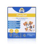 Furrvita | FurrGut Special Pre and Probiotic Powder for Dogs, Cats, Puppies & Kittens, | Improves Digestion | Immunity | for All Ages Breed Dogs & Cats – 20 Sachets