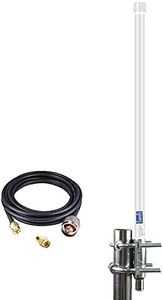 Gainfi 8dbi 868mhz Helio Lora Antena-Bobcat Helio Miner Antena al Aire Libre para RAK HNT Bobcat Helio Hotspot Miner con 16.4foots 50ohm RG58 y RP-SMA Adaptador