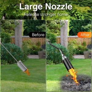 Heavy Duty Weed Torch – 340,000 BTU Propane Flame Burner