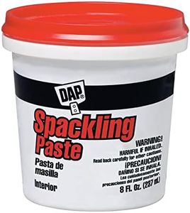 DAP 10200 Spackling Paste, 1/2 Pint, White, 8 Fl Oz