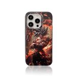 TanMay Compatible with iPhone 13 Pro Max(6.7inch) Case,Cool Japan Popular Cartoon Anime Anti-Bump Soft TPU Shockproof Cases Cover for Teen Boys and Girls Women(Black Hair Goku)