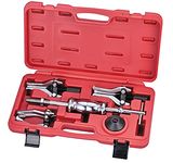 Kauplus Slide Hammer Gear/Bearing Puller Slide Hammer Puller Set Internal/External Slide Hammer Pullers Set