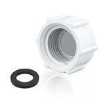 11456 Pool Drain Valve Cap with O Ring for Sand Filter Pump, Compatible with Intex 11456 Pools Sand Filter Drain Cap- for Above Ground Pool, Drain Plug Cap , Sand Filter Pumps Replacement Parts