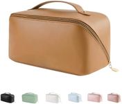 Cosmetic Bag, Large Capacity PU Wat