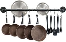 OROPY 38 inch Pot Bar Rack Wall Mou