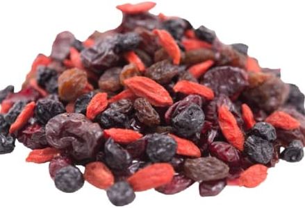 GERBS Super 5 Dried Fruit Snack Mix 2 LBS. Premium | Top 14 Food Allergy Free | Resealable Bulk Bag | Made in USA | Dried Blueberry Cranberry Cherry Raisin Goji Berries Trail Mix | Gluten Peanut Free