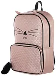 Pink Quilted Metallic Kitten Tech B