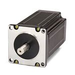 Nema 23 Stepper Motor 2.8A 1.9Nm (269oz.in) 76mm Length with 8mm Diameter of Shaft for CNC Mill Lathe Route(8mm Shaft)