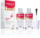 Mavala Stop Nail Biting Polish, No more putting Fingers in your Mouth, for Adults & Children, Invisible, Safe, Bitter, 100% Made in Switzerland, Natural Ingredients, Cruetly Free, Vegan, 10 ml, 2 Pack