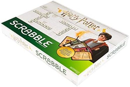 Scrabble Harry Potter Board Game, Crossword Strategy Game for Kids and Adults, 2 to 4 Players, DPR77