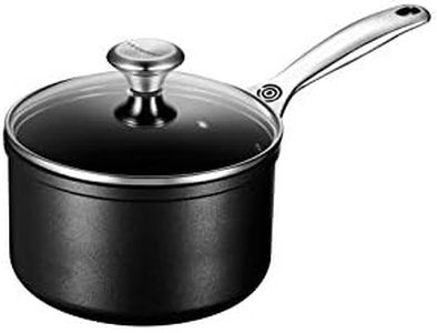 Le Creuset Toughened Nonstick PRO Saucepan with Glass Lid, 2 qt.