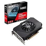 ASUS Phoenix AMD Radeon RX 6400 4GB GDDR6 Gaming Graphics Card (AMD RDNA 2, PCIe 4.0, 4GB GDDR6 memory, HDMI 2.1, DisplayPort 1.4a, Axial-tech fan design, Dual Ball Fan Bearings)