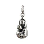 FOURSEVEN Jewellery Mother and Child Charm Pendant - Fits in Bracelets, Chains Necklace - 925 Sterling Silver Jewellery for Women (Best Gift for Her)