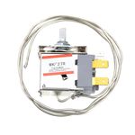 2 Pin Refrigerator Thermostat Fridge Freezer Temperature Controller Refrigerator Freezer Temperature Regulator Compatible with WKF-27R WPF-22G Fridge Thermostat