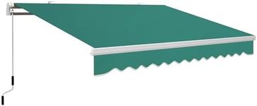 Outsunny 13' x 8' Manual Retractabl