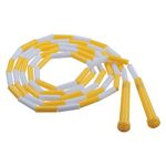 Champion Sports Segmented Jump Rope for Fitness - Classic Beaded Jump Ropes for Physical Education, Gym Glass, Personal Use - Premium Skipping Rope for Kids, Adults