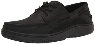 Sperry Men's Billfish 3-Eye Boat Shoe, Black, 11.5 M US