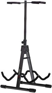 Proel FC820 - Supporto universale doppio per basso, chitarra elettrica, classica, acustica, Grigio Antracite