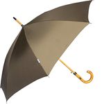 John's Umbrella 610mm Woodking Straight fold Mono Colour (D Green)