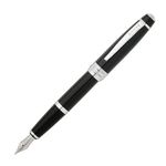 Cross Bailey Black Lacquer Fountain Pen with Medium Nib (AT0456-7MS)