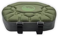 XOP Tour XL Hang On Treestand Seat Cushion - XOP Green and Storm Grey, Extra Large - 4 Layer Closed Cell Foam, Waterproof