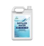 VITSZEE Distilled Water 5L / DM WATER H2O Pure Di-Ionised Distilled Water For multipurpose uses Battery/Inverter, Autoclaving,Reagent water,Lab and Scientific Products (5 Litre)