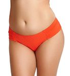 Panache Echo Gathered Bikini Brief Orange Orange 3XL - 20