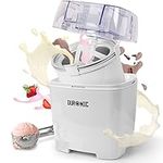 Duronic Ice Cream Maker IM540 Machine, Gelato, Sorbet, Frozen Yoghurt, Soft-Serve Dessert, 1.5L Bowl to Freeze for 8 Hours, Electric Churning, Compact Portable Design, Make Homemade Delicious Creamy Ice Cream in 30 Minutes with your Kids!