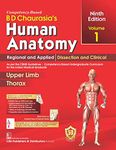 BD CHAURASIAS HUMAN ANATOMY 9ED VOL -1 REGIONAL AND APPLIED DISSECTION & CLINICAL UPPER LIMB THORAX (PB-2023) B.D. CHAURASIAS and Krishna Garg