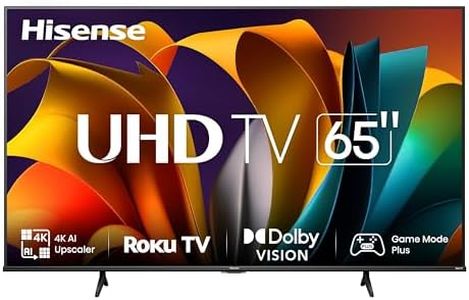 Hisense 65R63N-65 inch 4K UHD HDR LED Roku Smart TV-2024