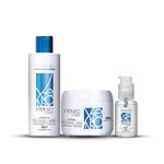 L'Oréal Professionnel Xtenso Care Shampoo + mask + Serum Combo Pack for Straightened Hair (250ml + 196gm + 50ml)| Hair Care Regimen for Straightened Hair