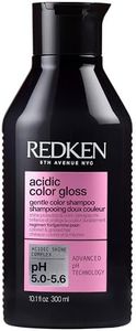 REDKEN Acidic Color Gloss Shampoo, Colour Protection, Sulphate-Free for a Gentle Cleanse, Glass-Like Shine, for Colour Treated Hair, 300ml