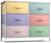 Sorbus Dresser with 6 Drawers - Fur