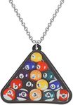 AKTAP Pool Billiards Necklace Pool 