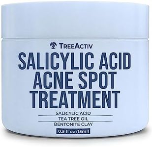 TreeActiv Invisible Acne Spot Treatment All Natural Goes On Clear Works Under Makeup Quickly Reduces Blemishes Safe For Sensitive Skin