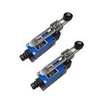 Xenocam ME-8108 Adjustable Roller Lever Arm Momentary Limit Switch 1NC+1NO 2Pcs