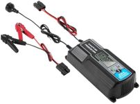 KickAss 12V 22Amp - 9 Stage Automatic Smart Battery Charger for Lead Acid, AGM & Lithium Batteries