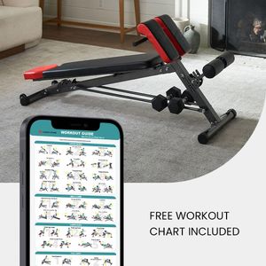 Finer Form Multi-Functional Adjustable Gym Bench – Strength Training
