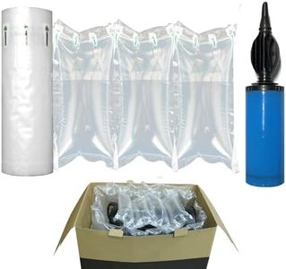 Packing Air Pillows for Shipping 500 Count Void Fill Cushioning Package with Pump, Inflatable Shipping Supplies Box Filler Packing Materials,Purse Stuffers for Shape 3.54" x 7.87"