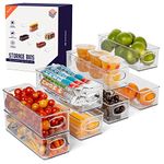 ClearSpace Plastic Pantry Organization and Food Storage Bin – Great Kitchen Organization and Kitchen Storage – Fridge Organizer Bins, Pantry Storage