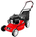 RICO ITALY Heavy Duty 139CC 4HP 18inch Lawn Mower 4 Stoke AIR Cooled Petrol Engine 3600RPM Used for Schools, College, Home, Gardens, Party PLOTS and Commercial LAWNS (Easy to Carry)