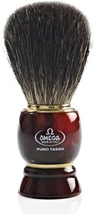 Omega 63185 Pure Badger Hair Shaving Brush
