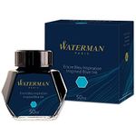 Waterman Fountain Pen Ink | Inspired Blue | 50ml Bottle